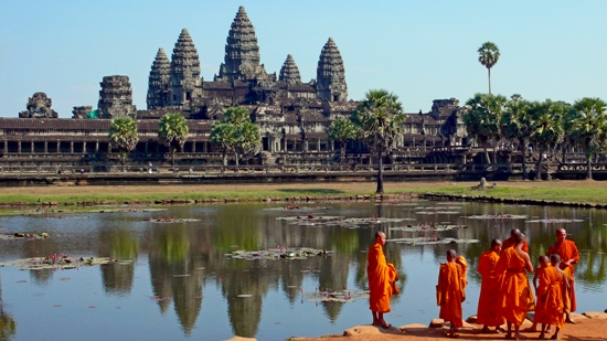 Saigon Phnom Penh en bateau 15 jours-temples Angkor à Siem Reap