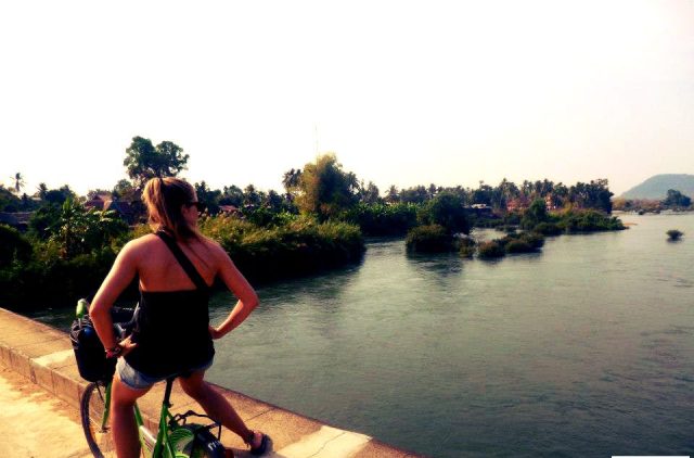 Promenade à vélo à 4000 iles Laos
