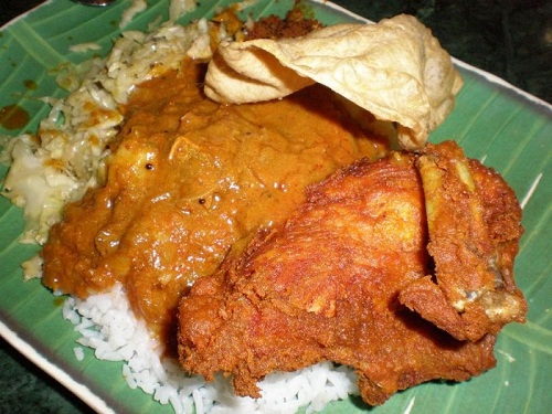 Le riz curry Nasi Kandar 