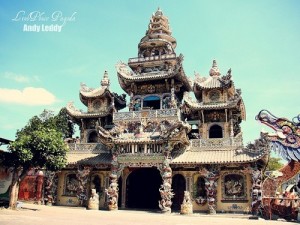 La pagode de Linh Phuoc